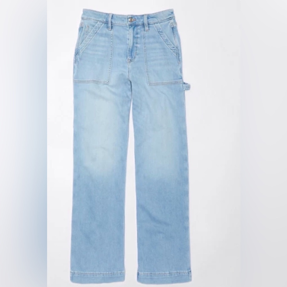 Light Blue American Eagle Women's Jeans